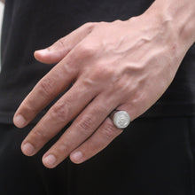 Load image into Gallery viewer, Silver Praying Hands Ring