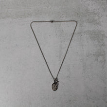 Load image into Gallery viewer, Silver Saint Michael & Mini Cross Pendant Necklace Set