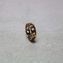 Load image into Gallery viewer, Gold Cuban Link Ring