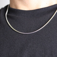Load image into Gallery viewer, Silver 2mm Snake Chain