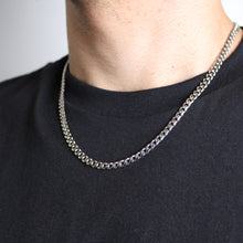 Load image into Gallery viewer, Silver 5mm Cuban Link Chain
