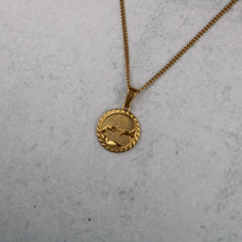 Load image into Gallery viewer, Gold Creation of Adam Pendant Chain Necklace
