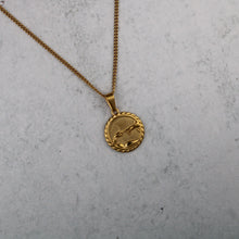 Load image into Gallery viewer, Gold Creation of Adam Pendant Chain Necklace
