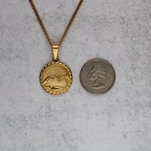 Load image into Gallery viewer, Gold Creation of Adam Pendant Chain Necklace
