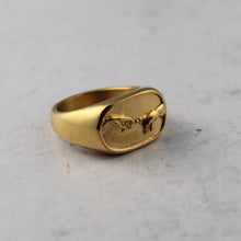 Load image into Gallery viewer, Gold Creation of Adam Ring
