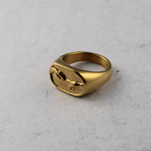 Load image into Gallery viewer, Gold Creation of Adam Ring
