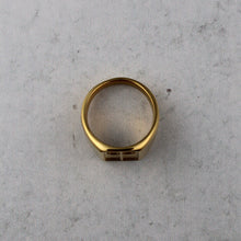Load image into Gallery viewer, Gold Dagger Signet Ring
