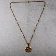 Load image into Gallery viewer, Gold Griffin Pendant Chain Necklace
