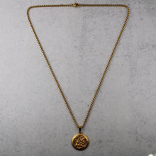 Load image into Gallery viewer, Gold Hercules Pendant Chain Necklace
