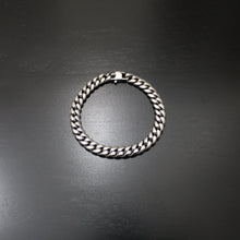 Load image into Gallery viewer, Silver 8mm Cuban Link Bracelet
