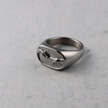 Load image into Gallery viewer, Silver Creation of Adam Ring
