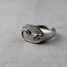 Load image into Gallery viewer, Silver Creation of Adam Ring
