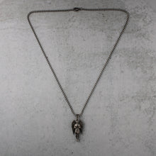 Load image into Gallery viewer, Silver Guardian Angel Pendant Chain Necklace
