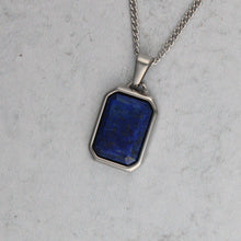 Load image into Gallery viewer, lapis lazuli pendant necklace
