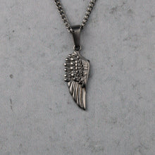 Load image into Gallery viewer, Silver Wing Pendant Chain Necklace
