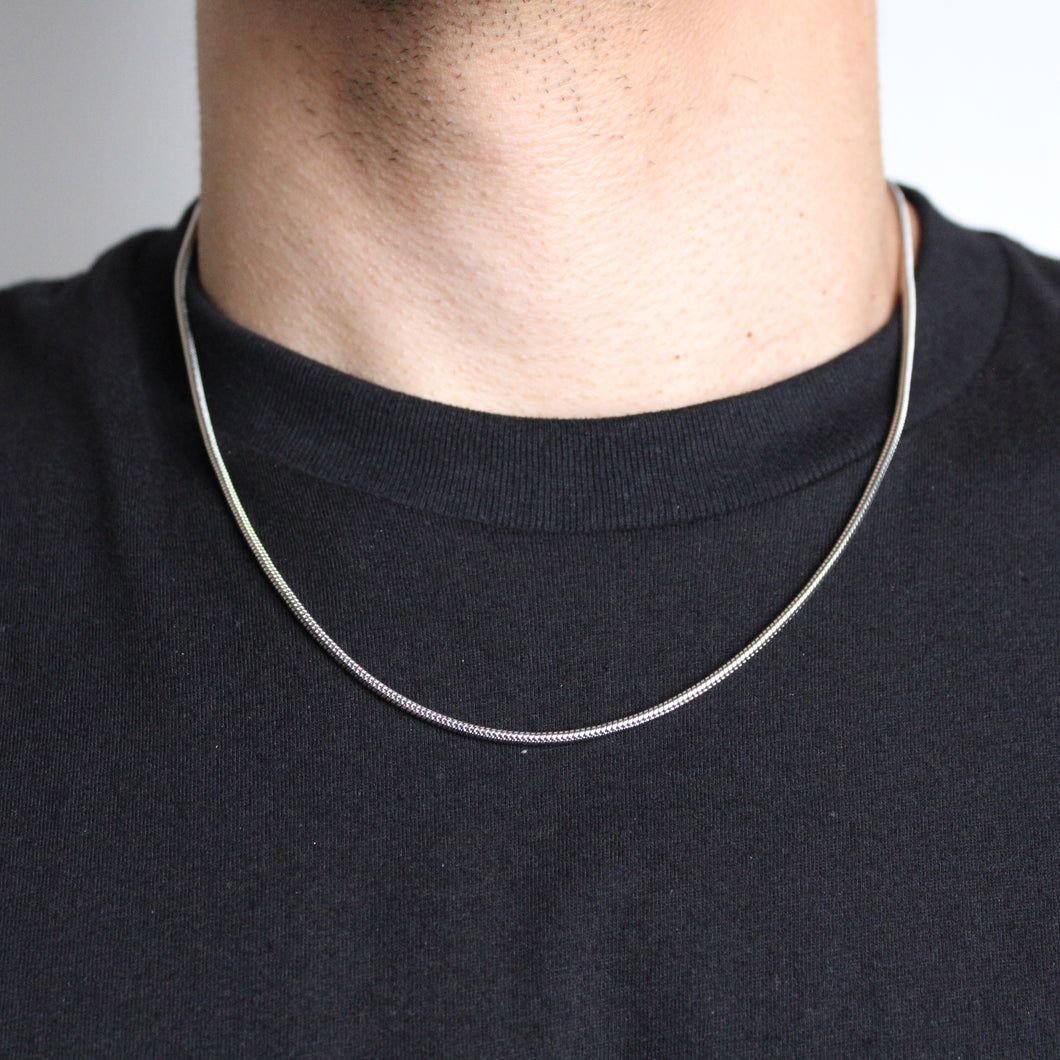 Silver 2mm Snake Chain