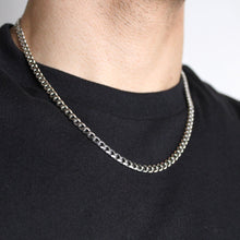 Load image into Gallery viewer, Silver 5mm Cuban Link Chain
