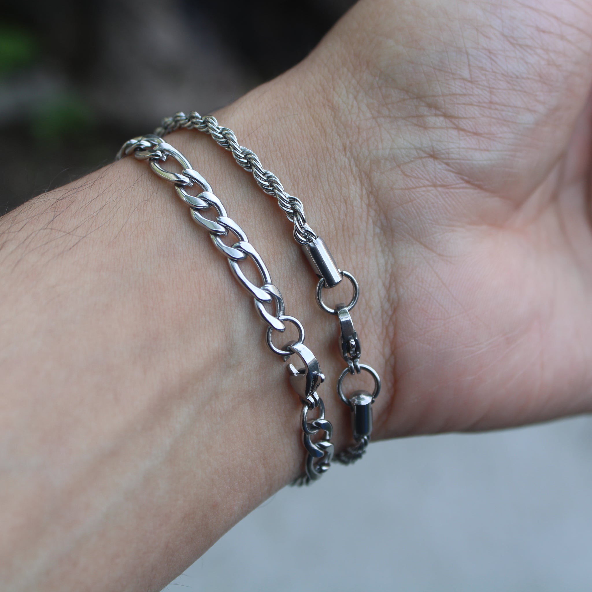 Links 5mm Bracelet in Silver